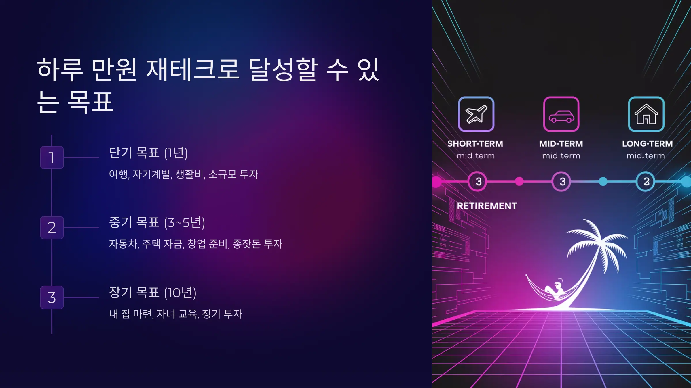 목표 설정 &amp; 실천 전략