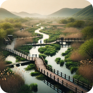 소래습지공원 수로 이미지