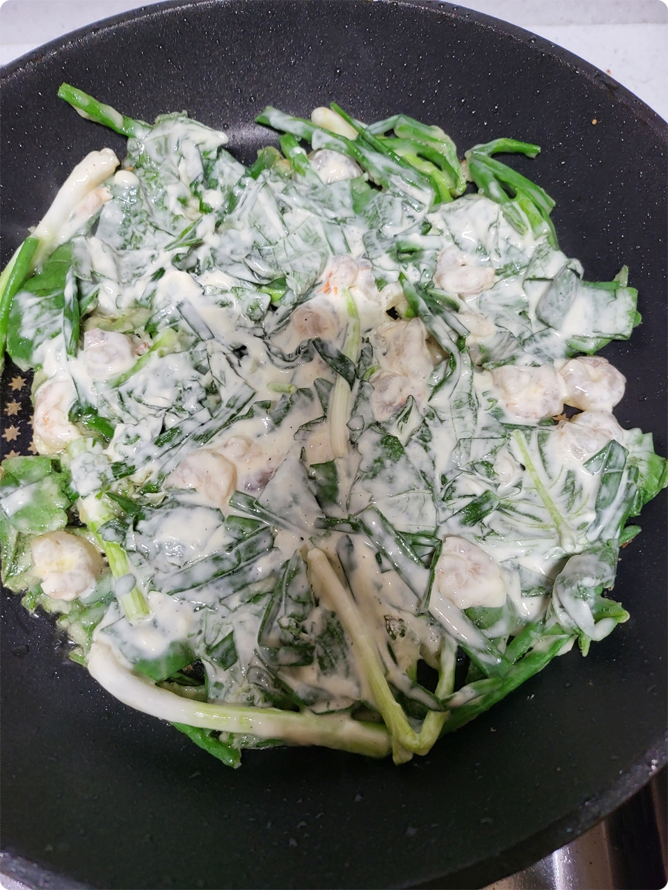 프라이팬에 전 부치기
