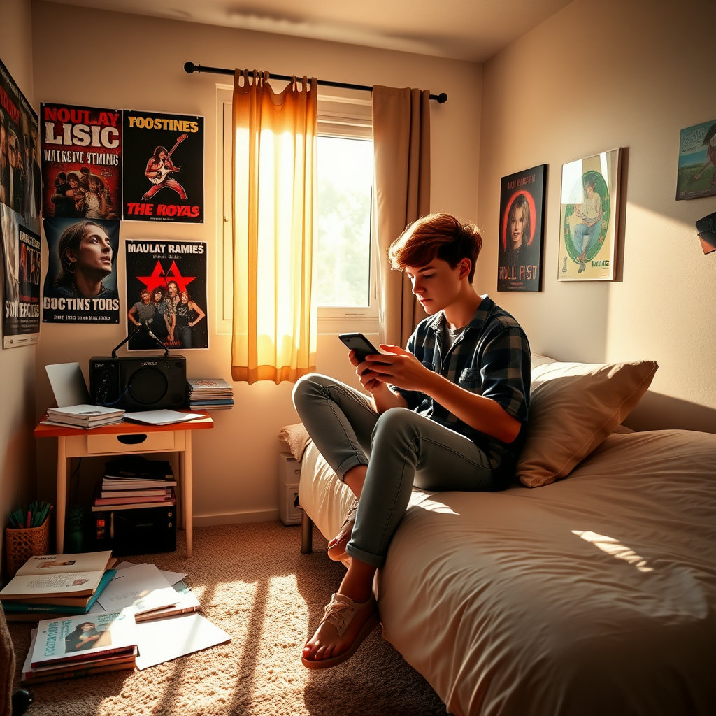 사춘기 자녀의 스마트폰 사용