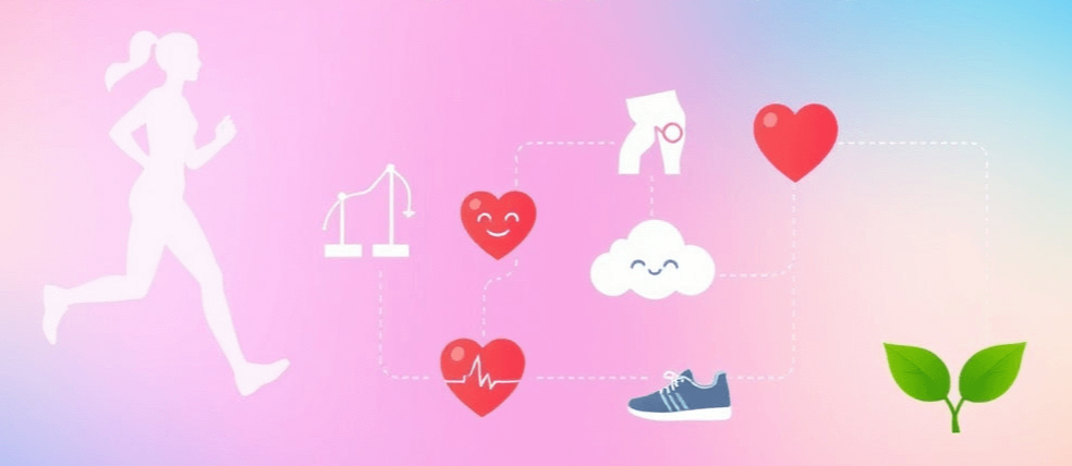 슬로우 조깅의 5가지 건강 효과 인포그래픽