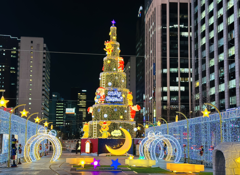 겨울, 청계천의 빛2
