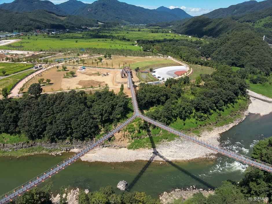 포천 한탄강 y자 출렁다리