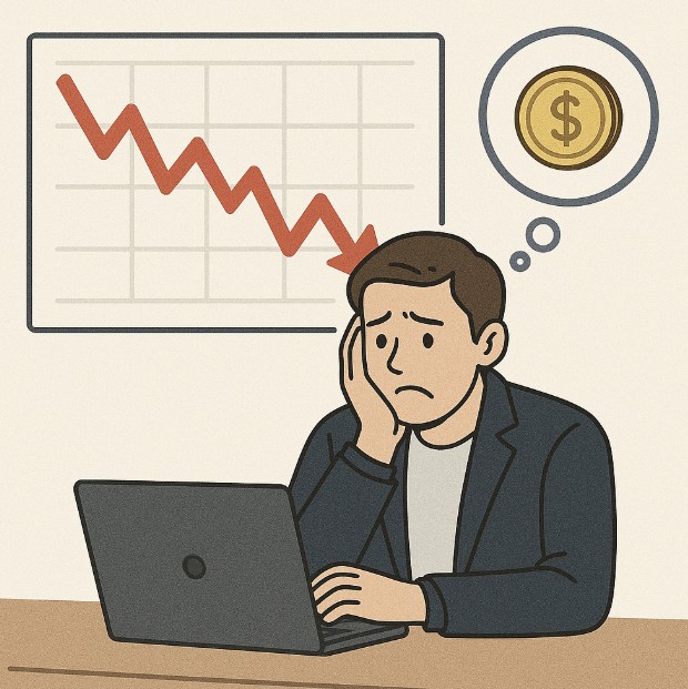 개미투자자들 실망.