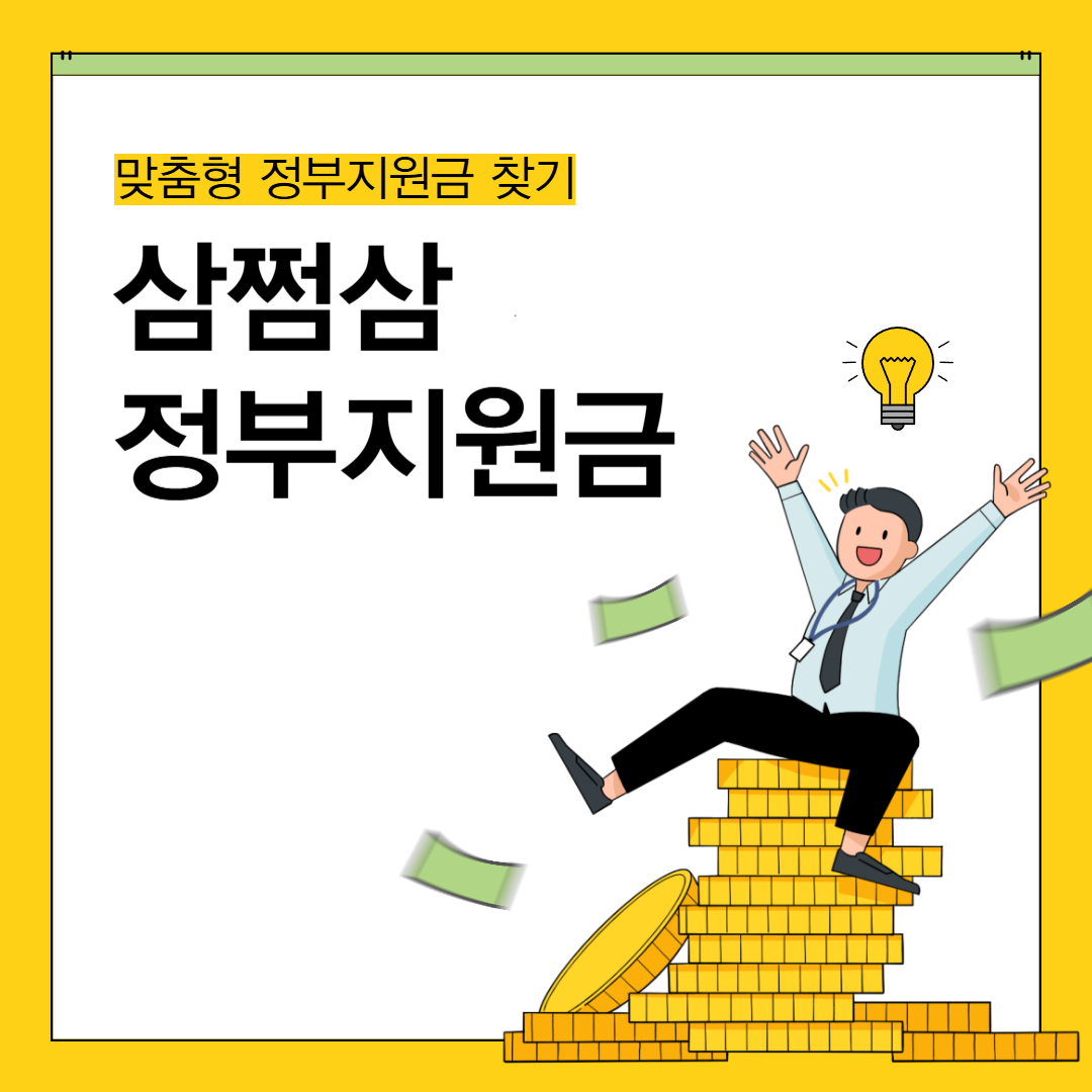 삼쩜삼 정부지원금 찾기