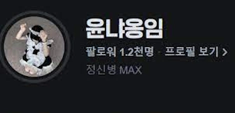스트리머 윤냐옹임 프로필 나이 유튜브 치지직 인스타 그램