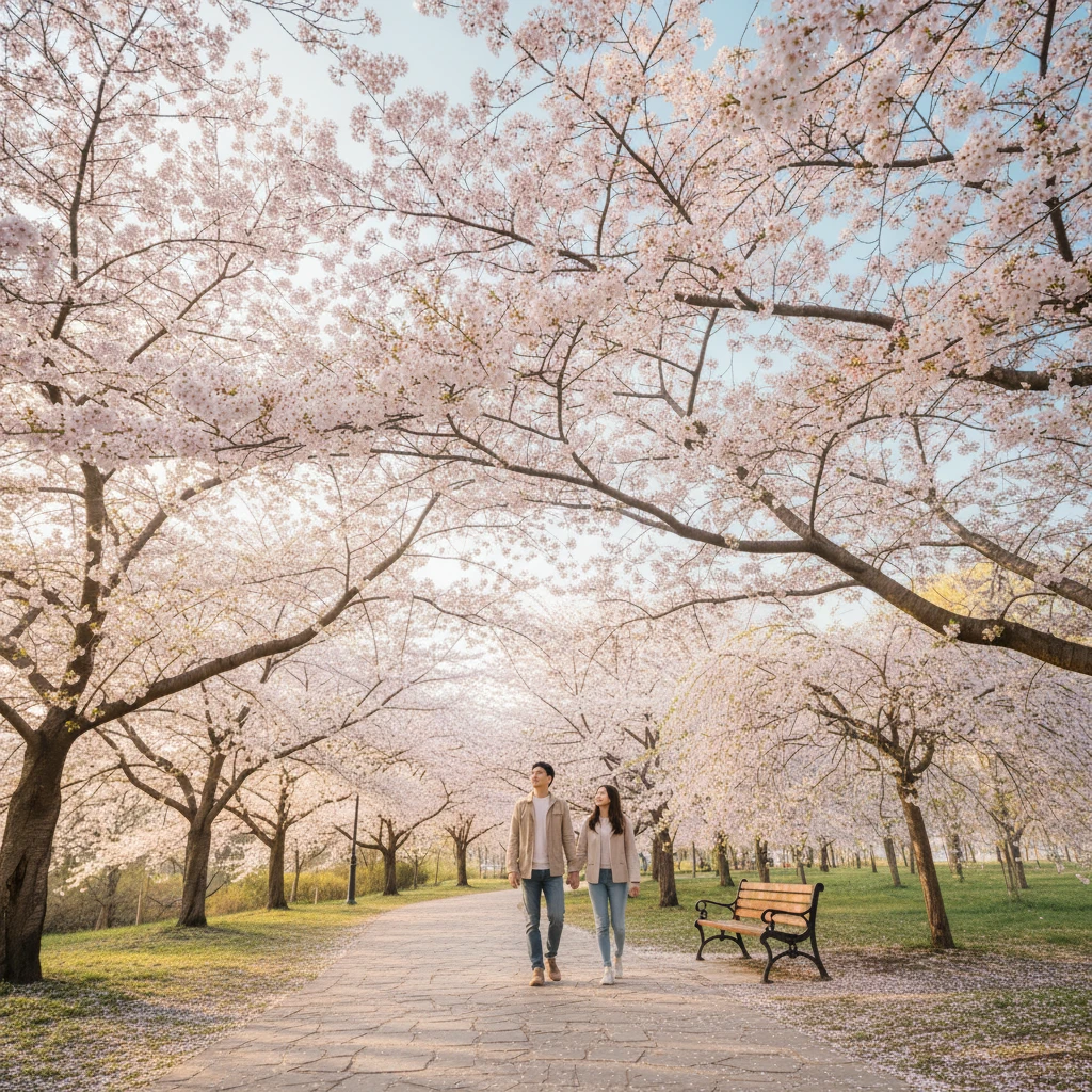 대구 동구 벚꽃 구경하기 좋은 곳과 ..