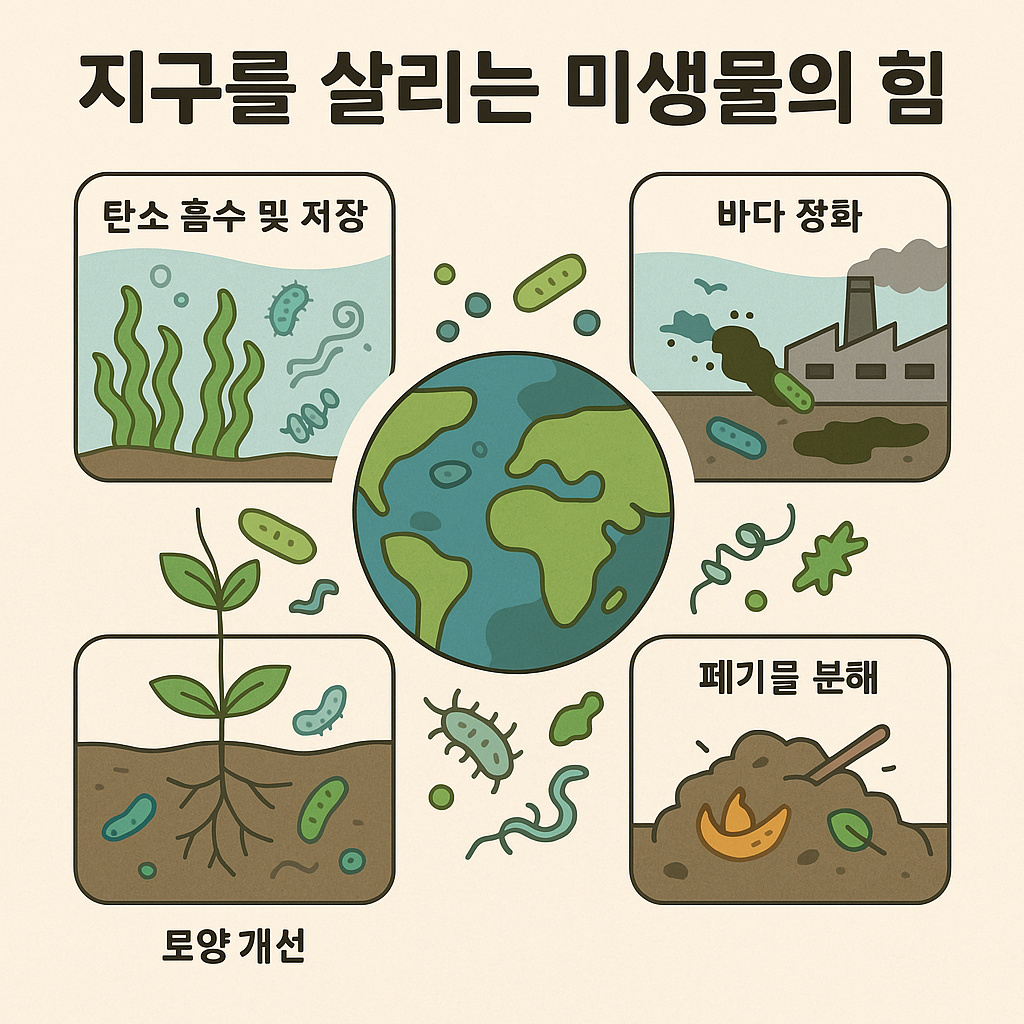 지구를 살리는 미생물의 힘