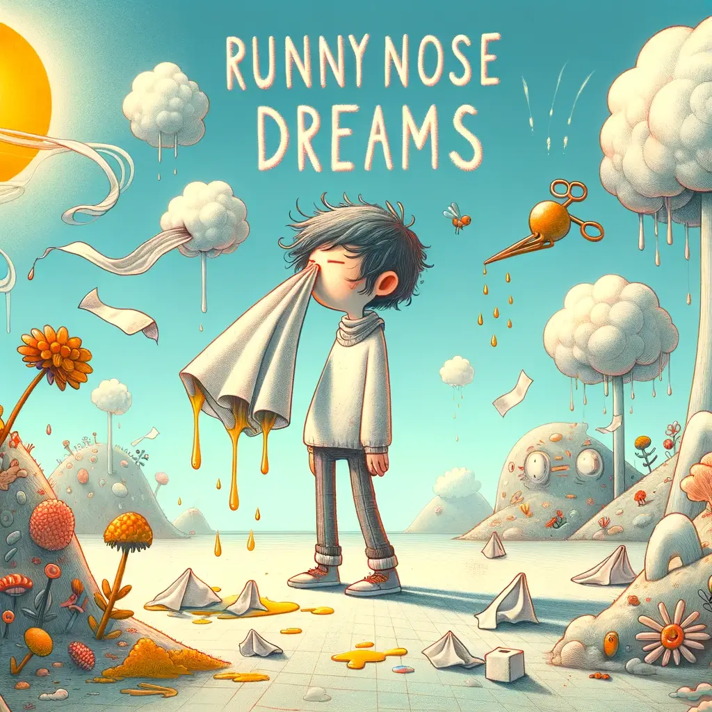 콧물 꿈 해몽 해석