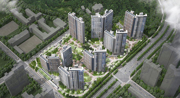 창원자이 시그니처 조감도 2