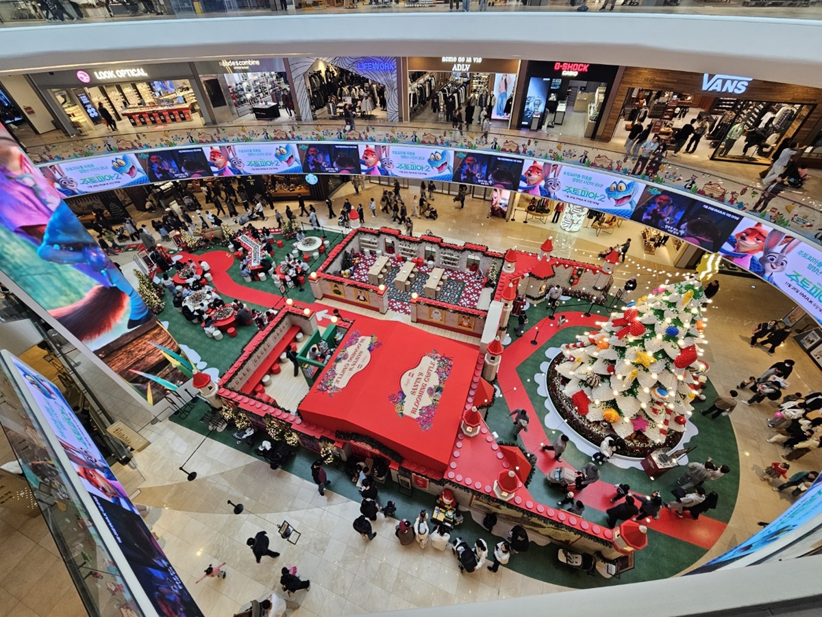 고양스타필트 크리스마스 레고트리