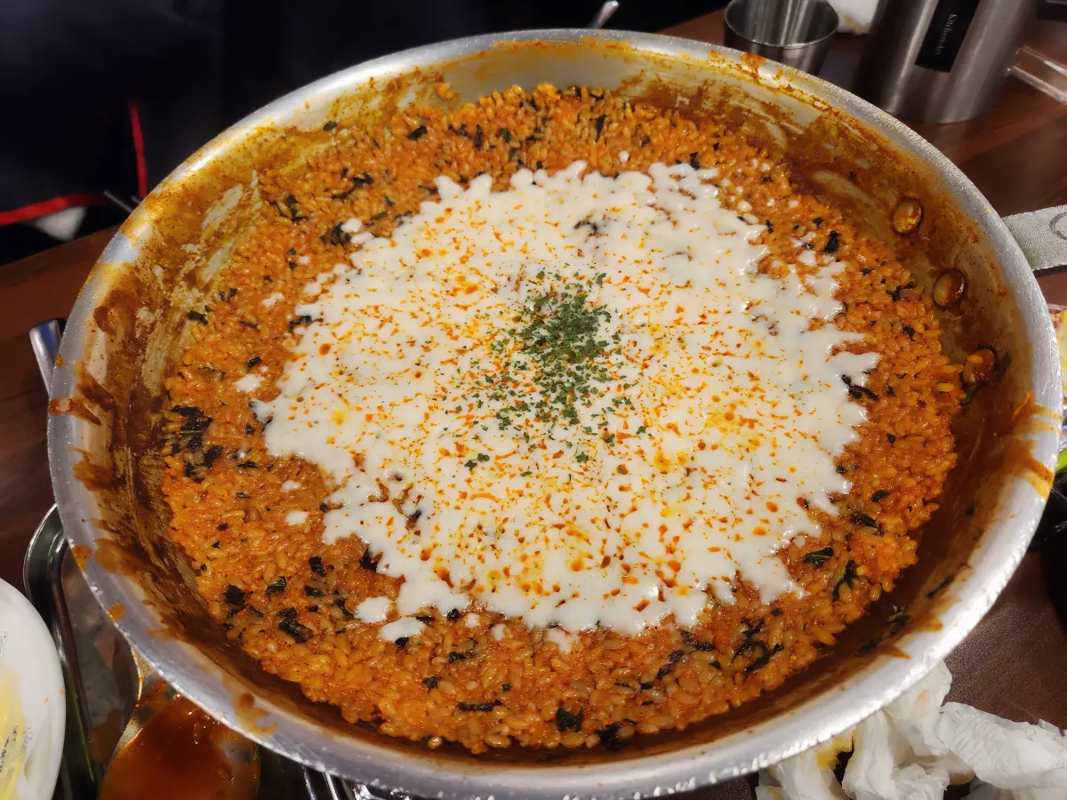 또보겠지떡볶이-날치알-볶음밥-치즈-조합
