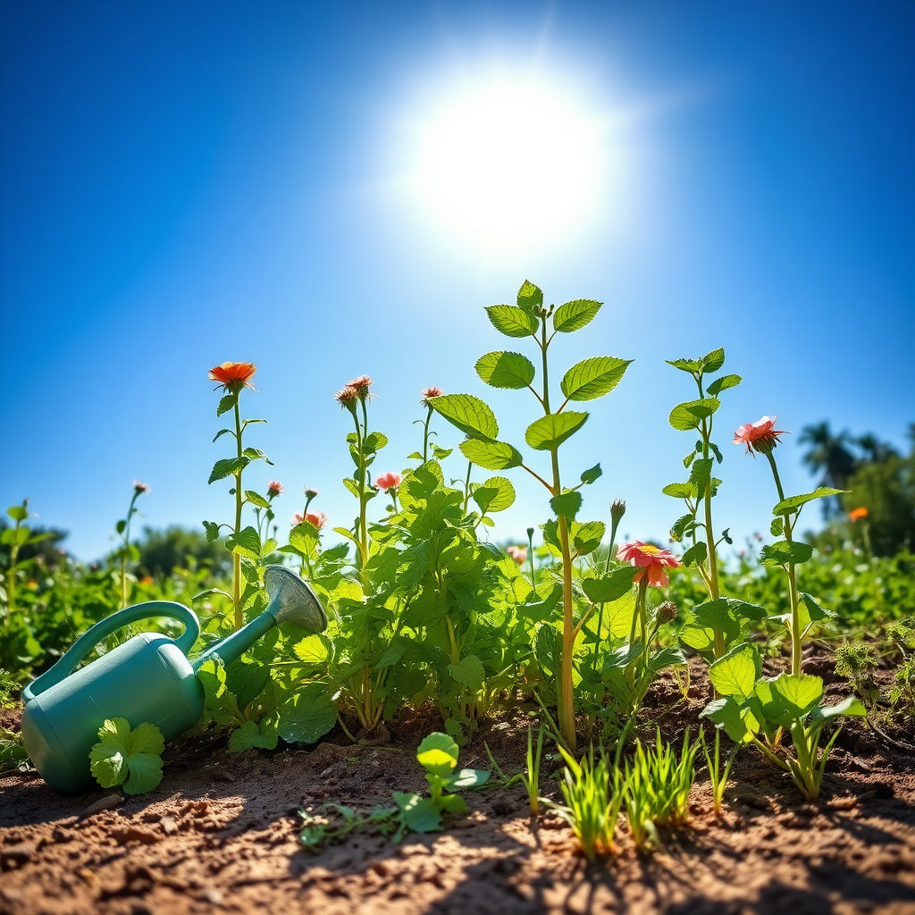 여름철 식물 정상 멈춤 현장 생육장해