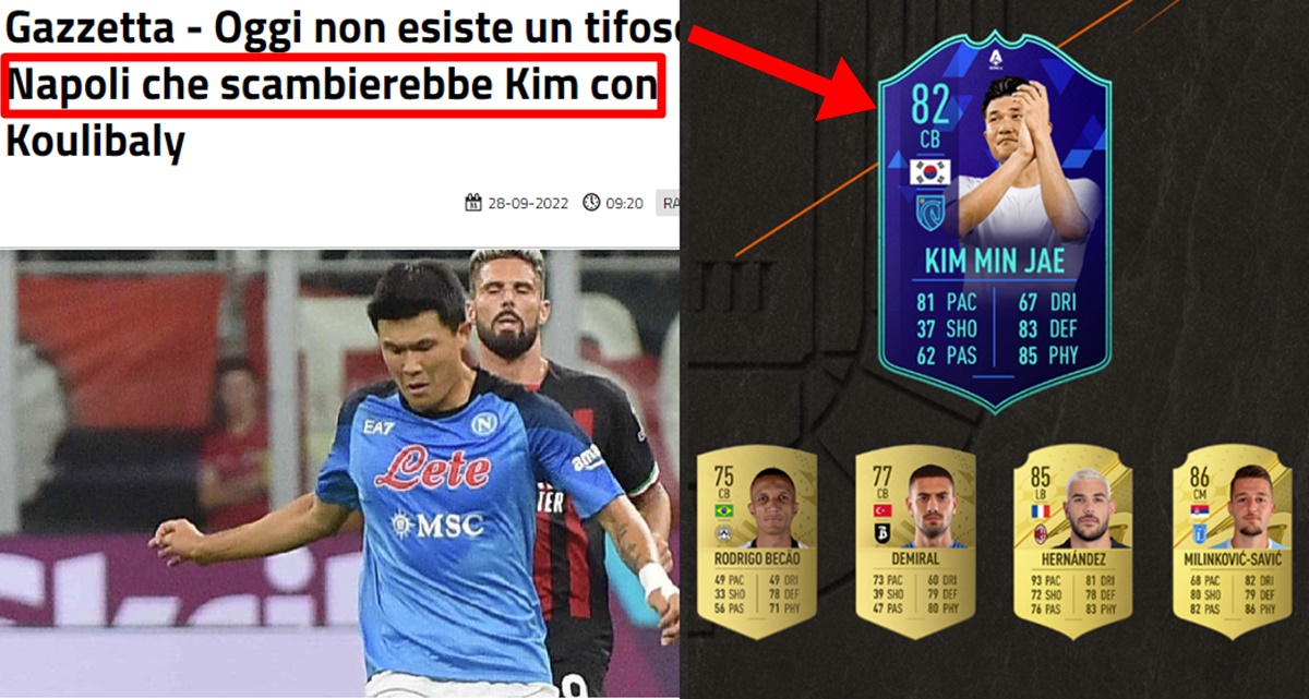 나폴리 김민재 이탈리아 세리에A 9월 이달의 선수 수상 해외 반응 맨유 이적설까지