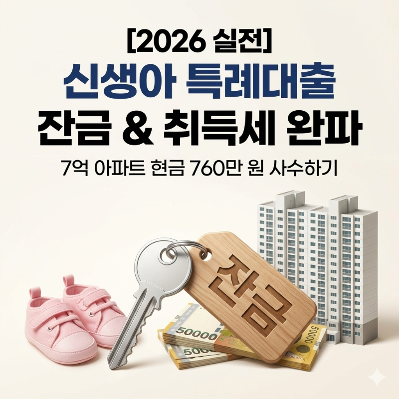 2026 신생아 특례대출 취득세 감면 가이드, Newborn Special Loan acquisition tax exemption