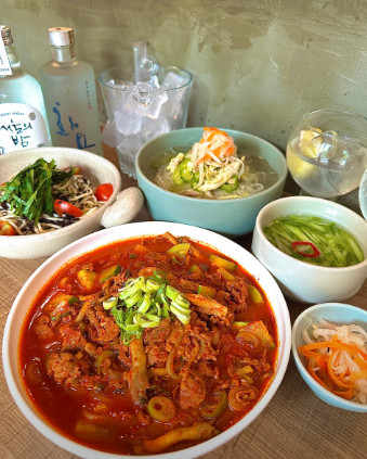 오늘N 전복비빔국수 초계국수 마포구 맛집