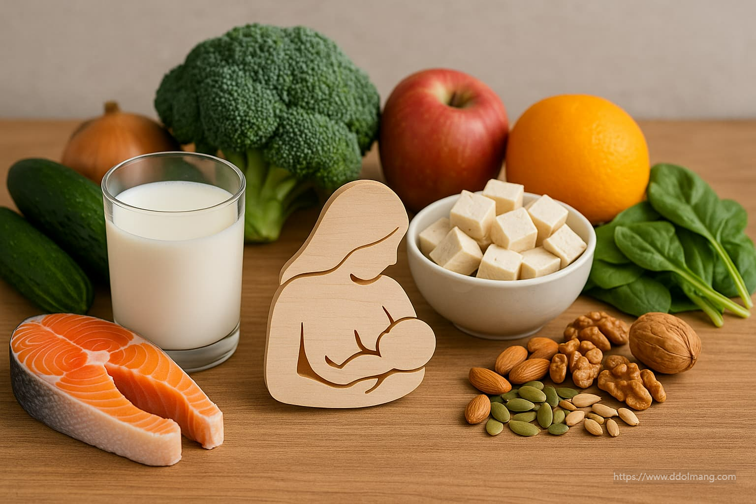 모유 수유에 좋은 음식