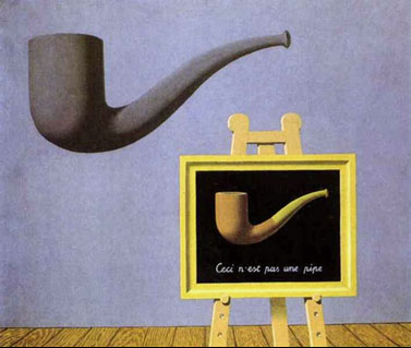 르네 마그리트의 작품 사진
