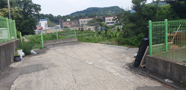 구거활용 도로 사진