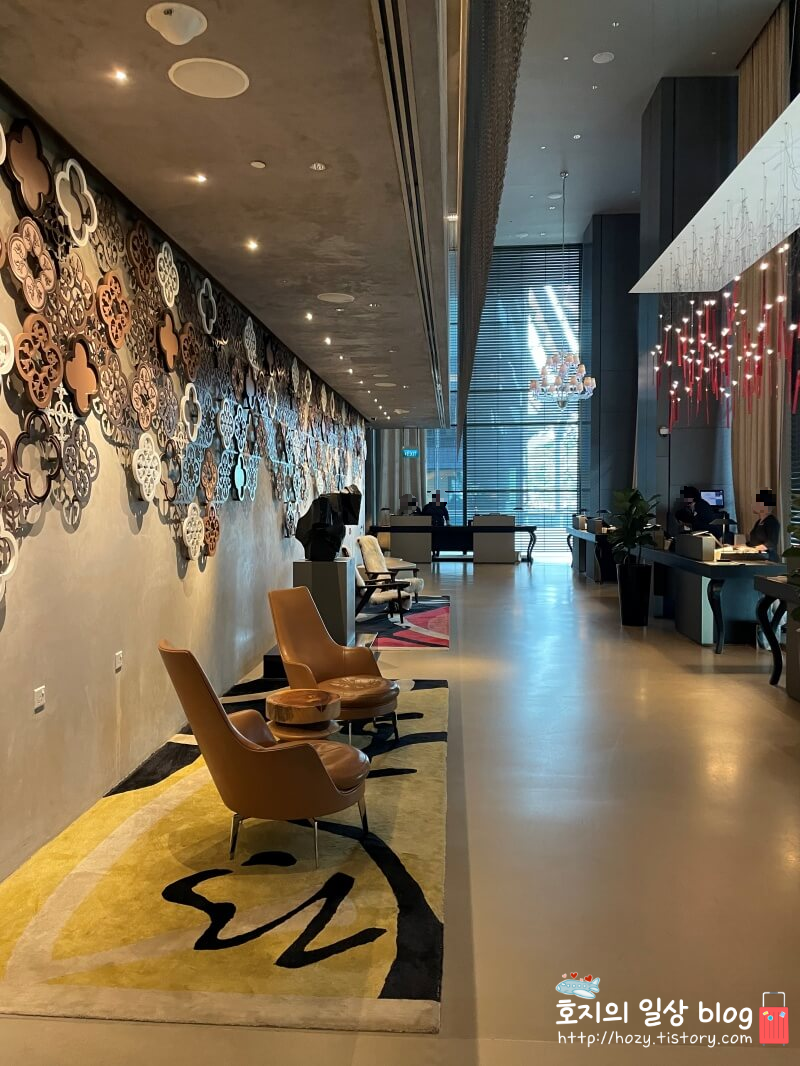 JW메리어트 싱가포르 사우스비치 로비