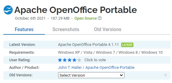 Apache-OpenOffice-Portable