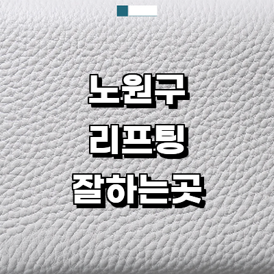 서울 노원구 리프팅 병원