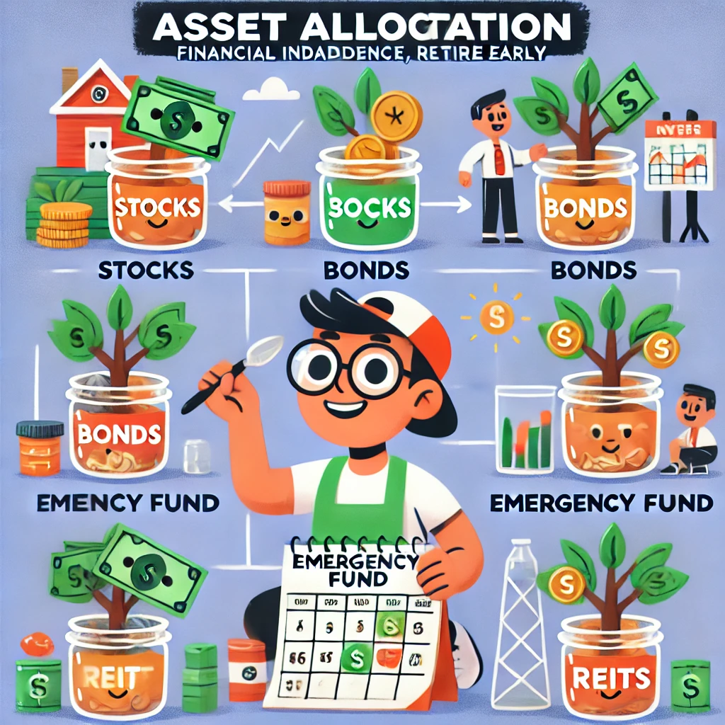 FIRE족을 위한 자산 배분 팁 관련 이미지