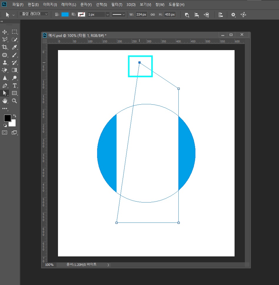 포토샵도형자르기방법19