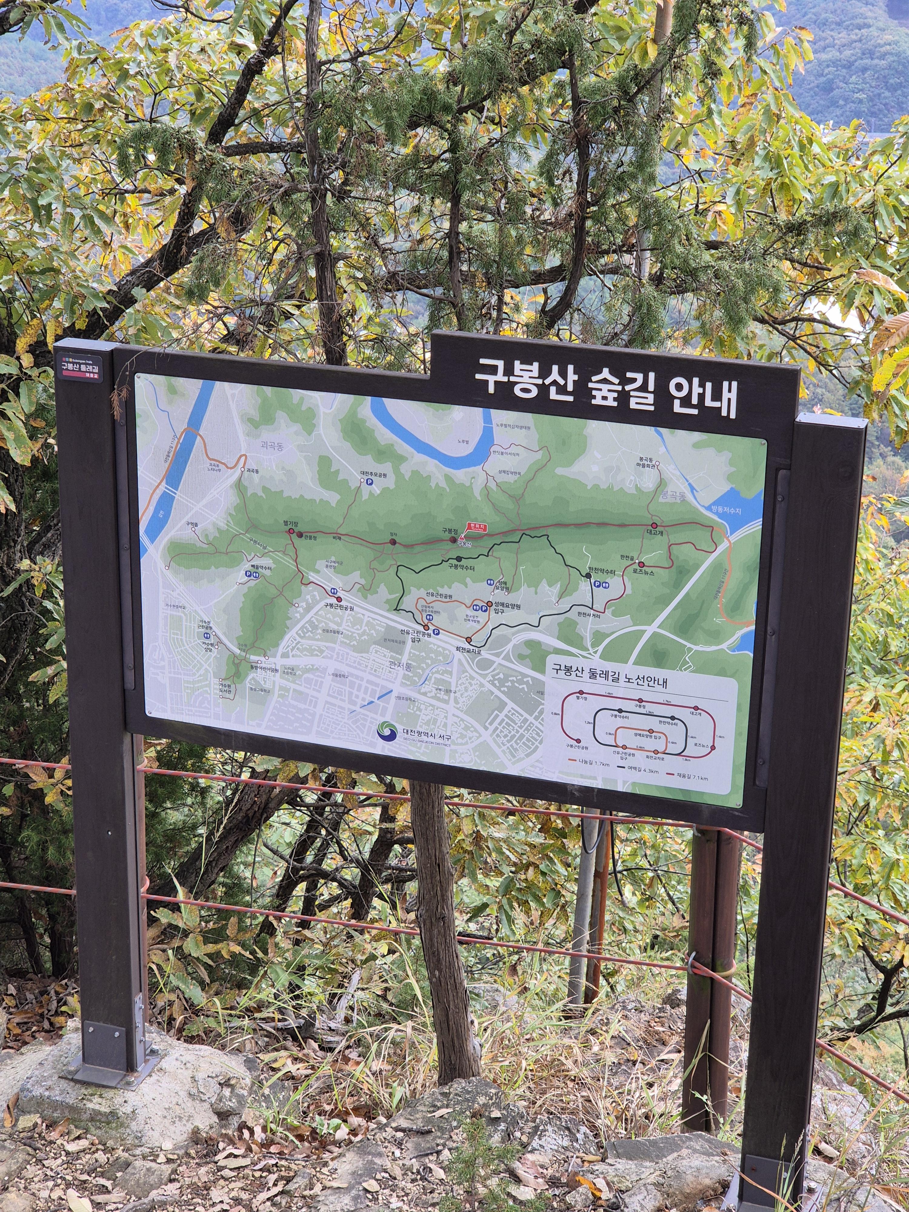 구봉산 숲길