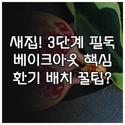 새집 증후군 3단계 전략 입주 전 베..