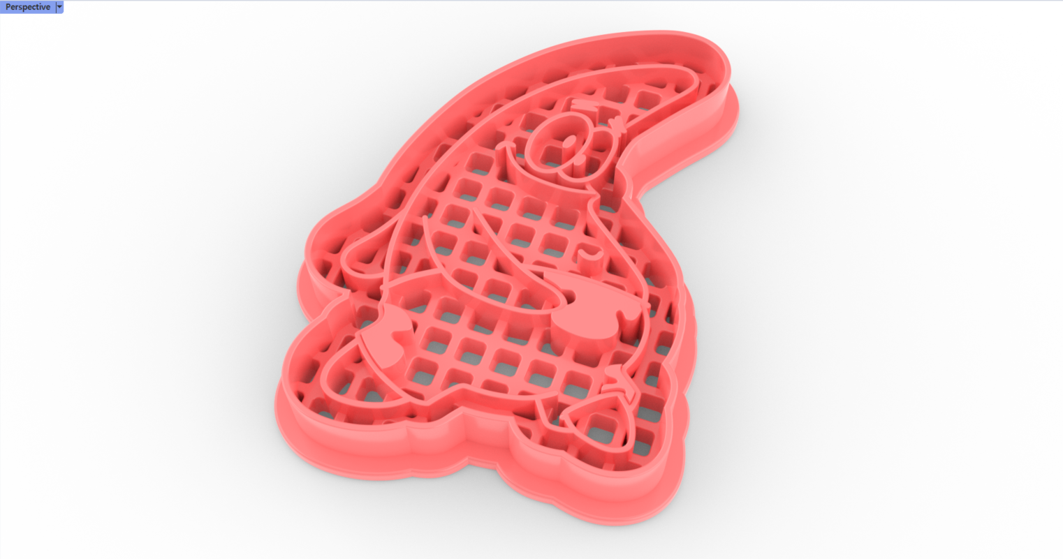 [3D프린터용 .stl파일 다운로드] 뚱이 쿠키커터