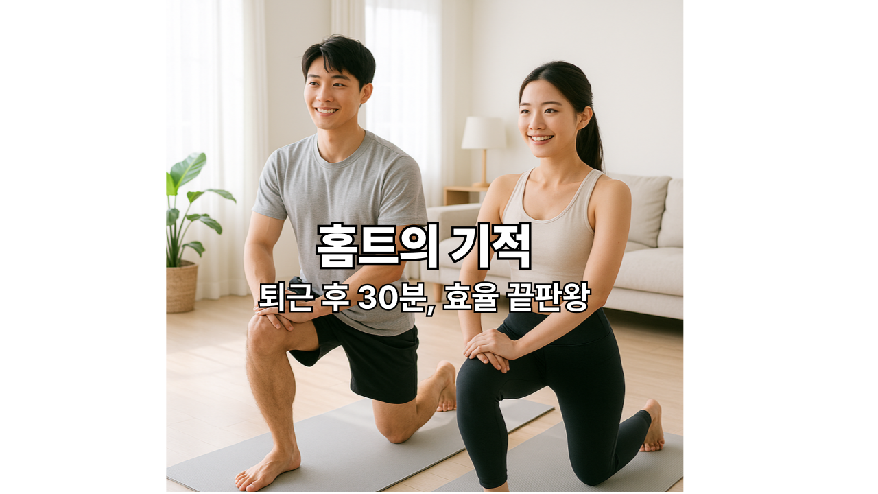 20대 직장인 홈트레이닝 루틴 & 필수템 추천: 퇴근 후 건강과 효율 모두 잡는 법!