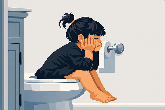 이런 증상이 나타나면 이미 변비 시작입니다