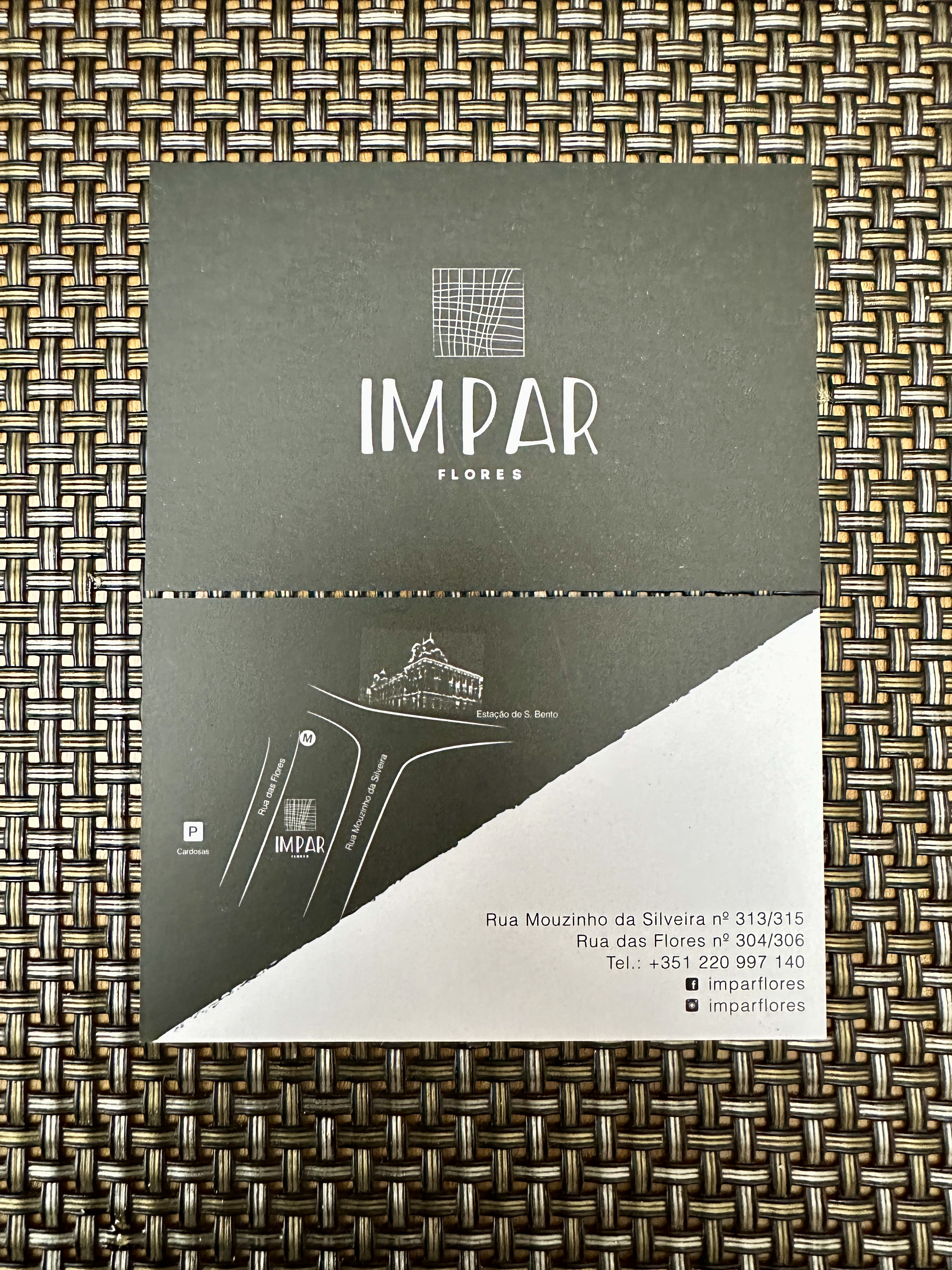 포르투 맛집 Imparflores 정보