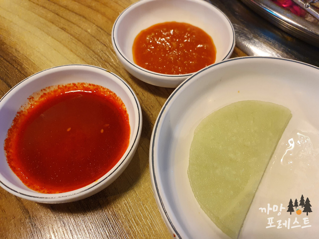 강촌 숯불 닭갈비 소스