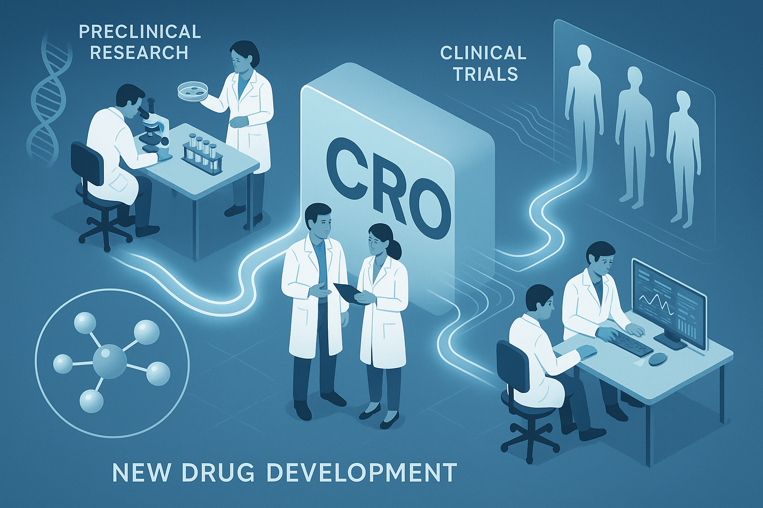 신약 개발의 핵심 파트너, CRO란 무엇인가?