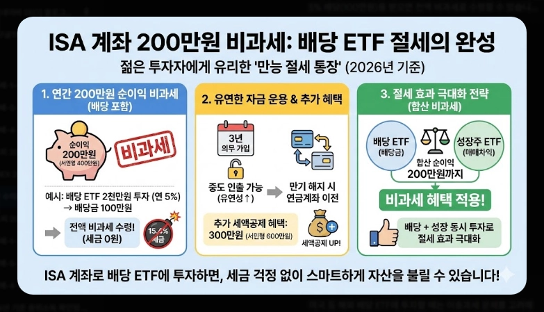 고배당 코스피 ETF TOP 5 [2026년] 종류별 특징 비교 및 절세 계좌 활용법