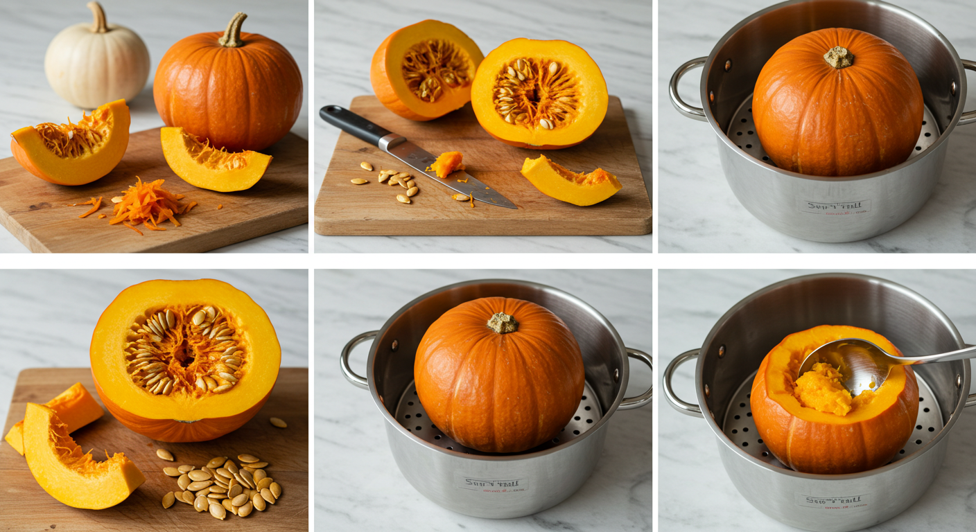 단호박 찌는 기본 원칙, 알고 계셨나요?