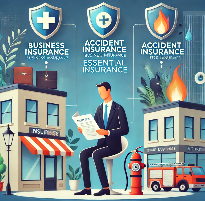 자영업자 필수 보험인 사업자, 상해, 화재 관련