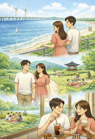 김포 주말데이트 가볼만한곳 추천｜바다&middot;공원&middot;카페까지 하루 코스 정리 관련 사진