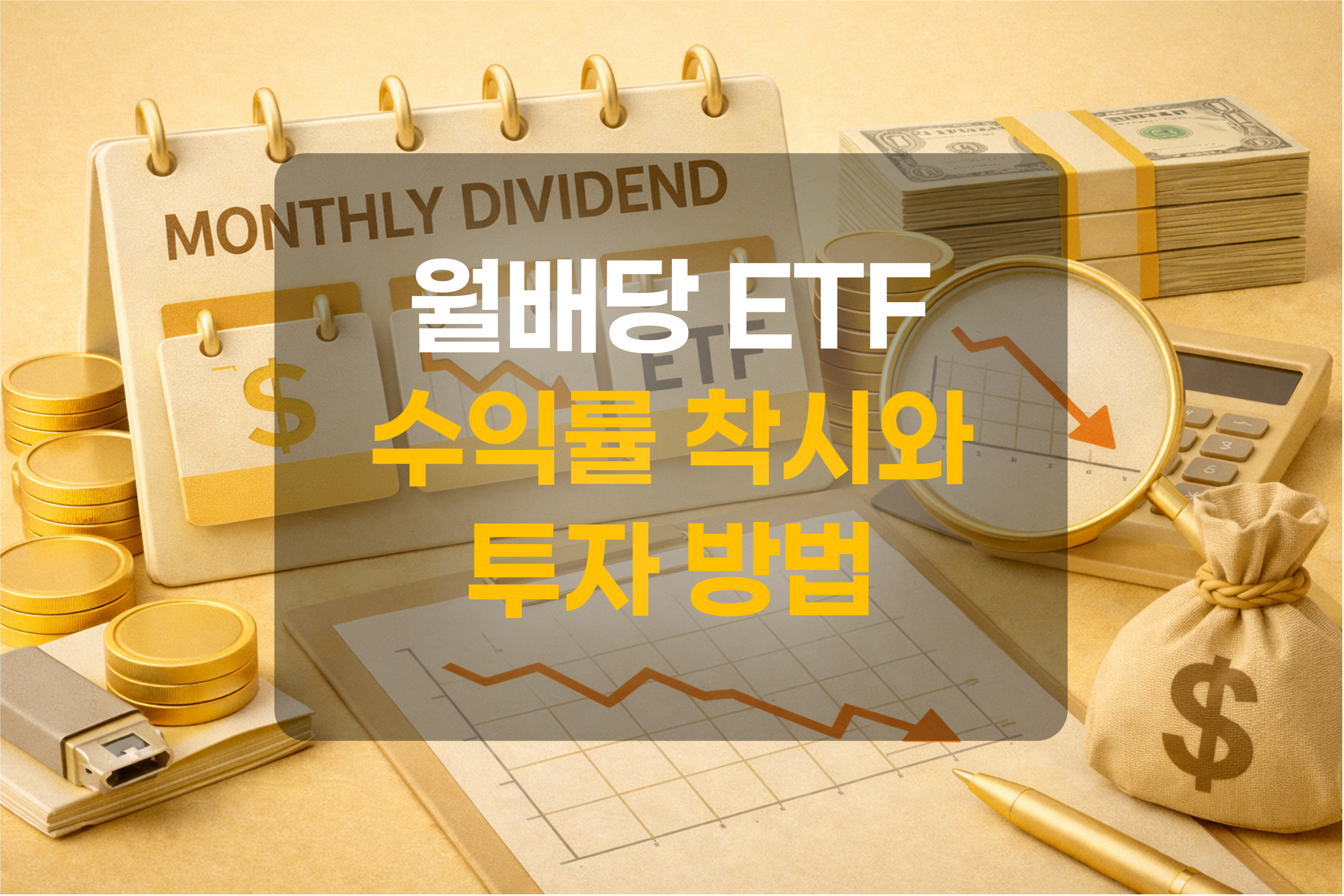 월배당 ETF를 표현한 그림
