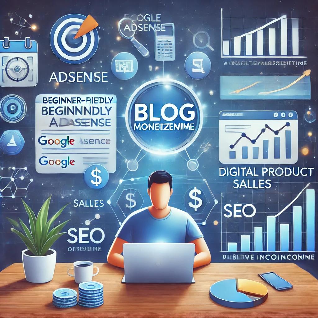 한 남자가 책상 위에 노트북을 놓고 작업을 하고 있다