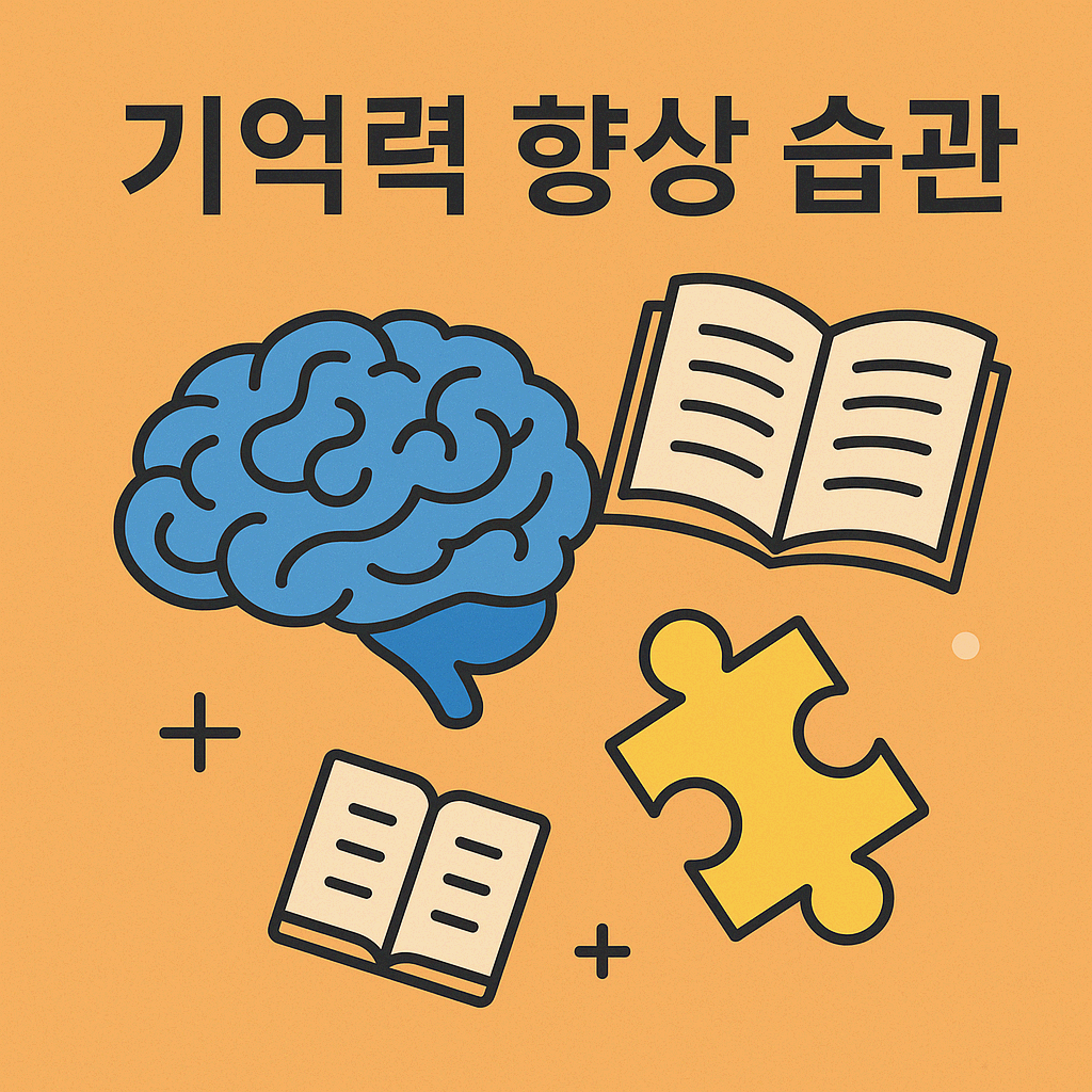 기억력 향상을 위한 뇌 훈련 습관 7가지