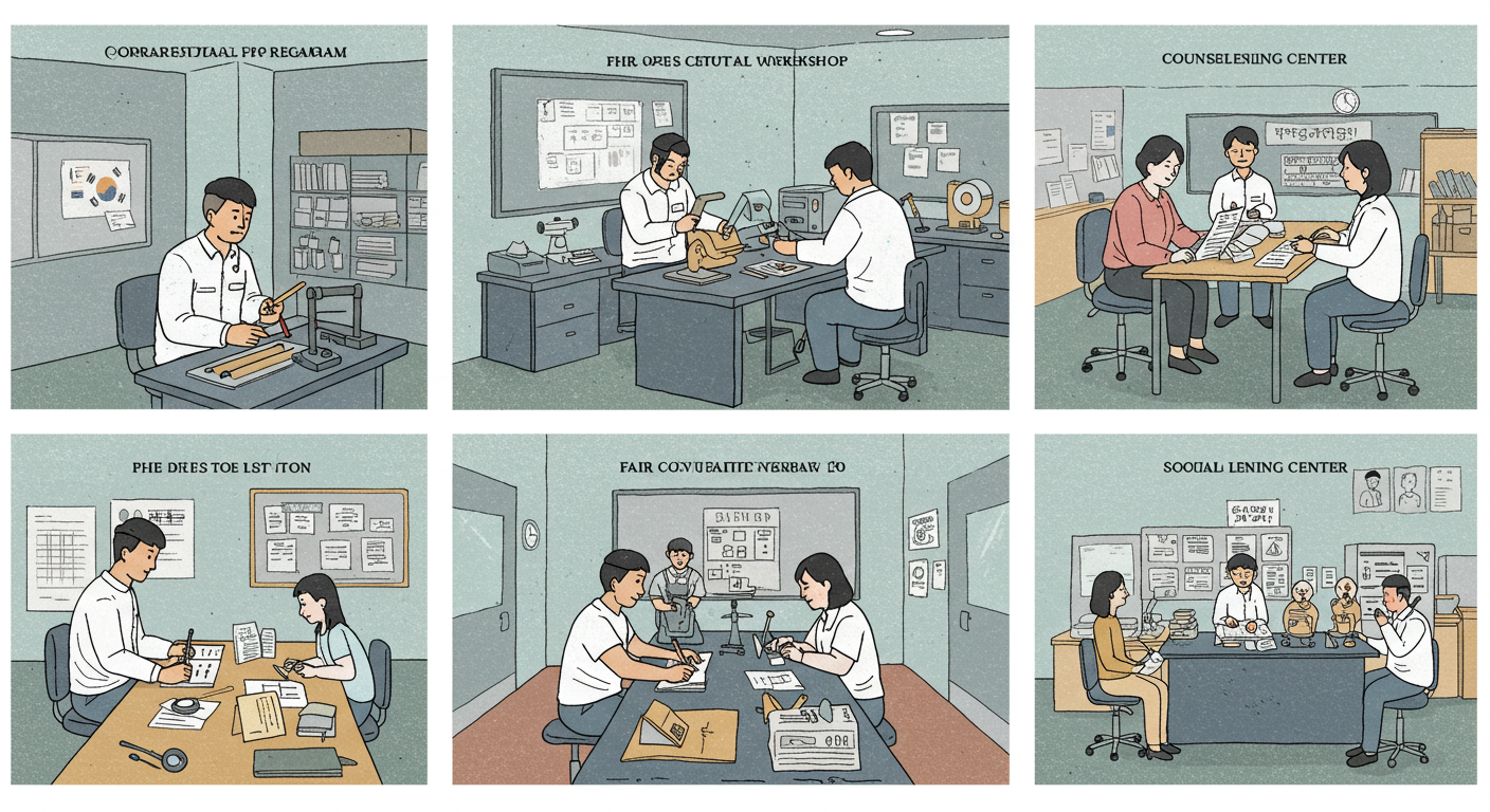 교도소 재해 보상, 수형자 가족 지원