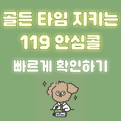 119 안심콜 서비스
