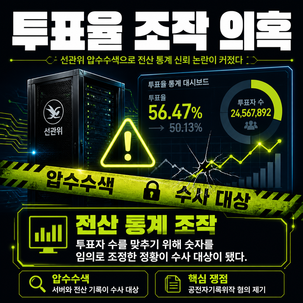 투표율 조작 의혹