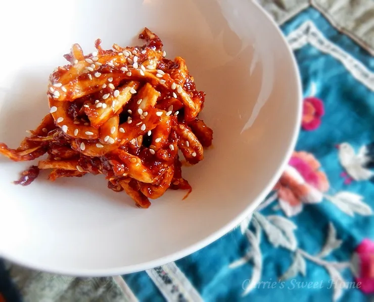 무말랭이무침 황금레시피 쫄깃한 반찬 만들기_9