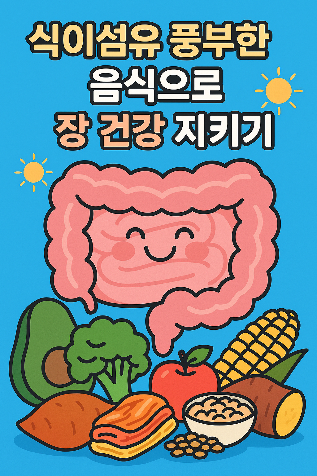 식이섬유 풍부한 음식으로 장 건강 지키기 관련사진