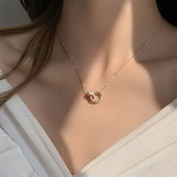드마엘 티타늄 스틸 큐빅 크로스링 목걸이 리뷰 변색과 알러지 걱정 없는 완벽한 패션 아이템