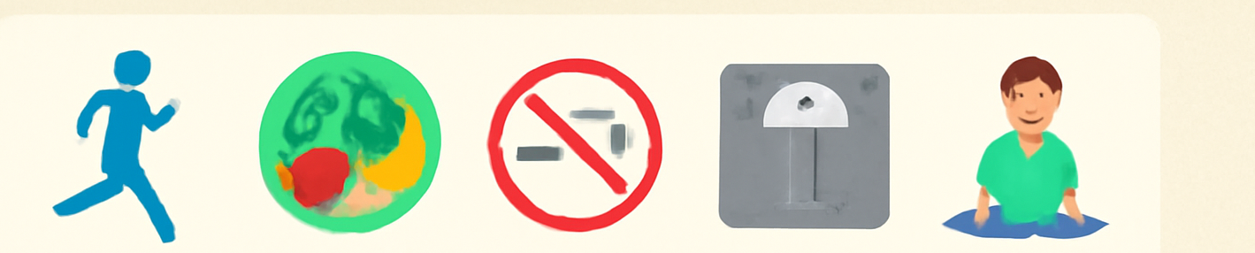 암예방을 위한 생활습관